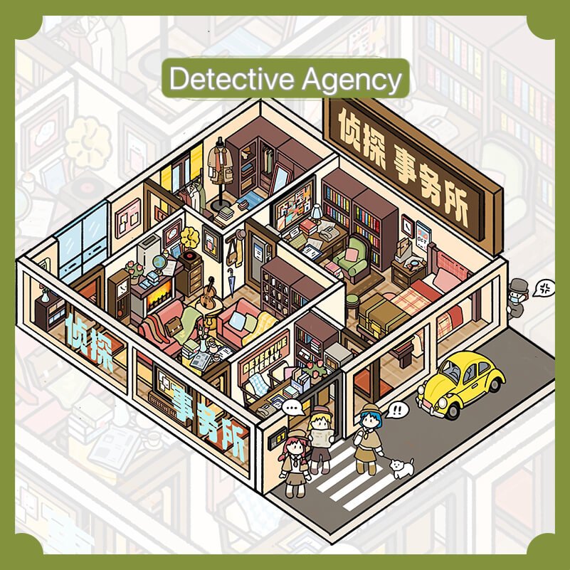 Creative Corners Series | Mini Studio-Inspired Scene Stickers| DoubleWoo