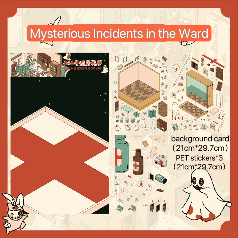 Whimsical Illustration Series | Large Size Scene Stickers – DOUBLEWOO