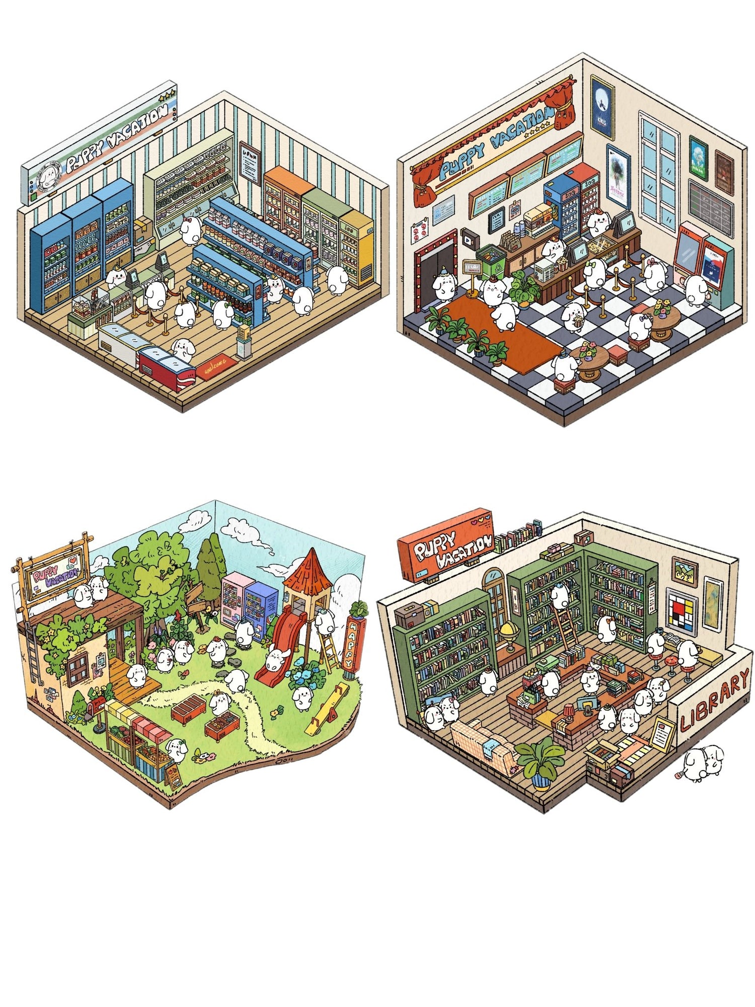 Products from Puppy Vacation - DoubleWoo