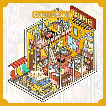 Creative Corners Series | Mini Studio-Inspired Scene Stickers| DoubleWoo