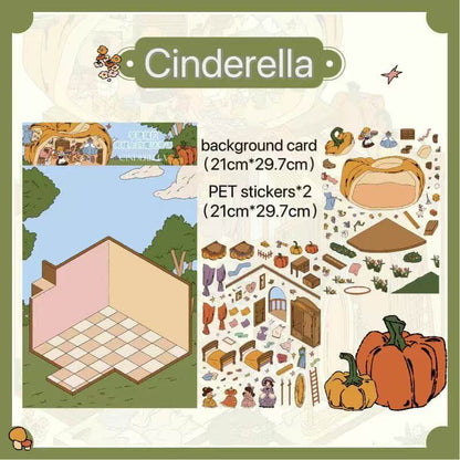 Whimsical Illustration Series | Large Size Scene Stickers – DOUBLEWOO