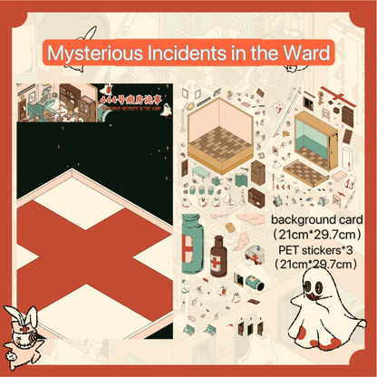 Whimsical Illustration Series | Large Size Scene Stickers – DOUBLEWOO
