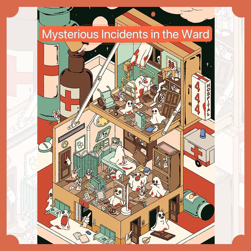 Whimsical Illustration Series | Large Size Scene Stickers – DOUBLEWOO