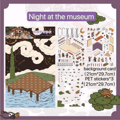 Whimsical Illustration Series | Large Size Scene Stickers – DOUBLEWOO