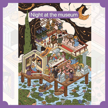 Whimsical Illustration Series | Large Size Scene Stickers – DOUBLEWOO