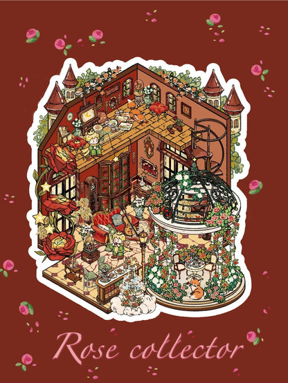 DOUBLEWOO Prince of the Stars Sticker - Rose Collector scene